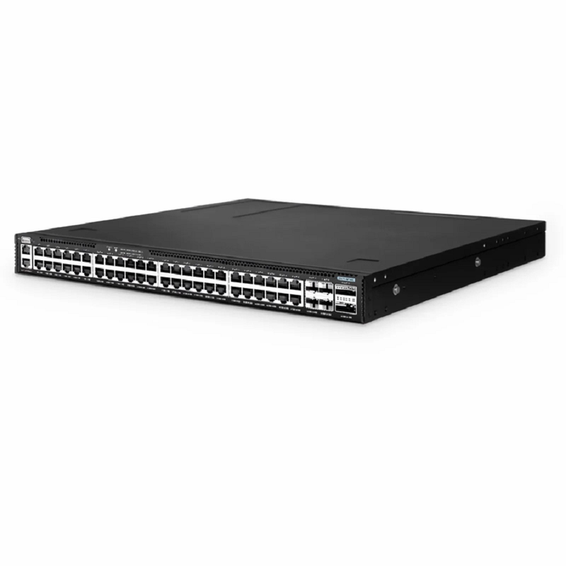 SFPS S5870-48T6BC, 48-Port Ethernet L3 Enterprise Switch, 48 x Gigabit RJ45, with 4 x 25Gb SFP28 and 2 x 100Gb QSFP28 Uplinks, PicOSA®, Support EVPN-VXLAN, Broadcom Chip
