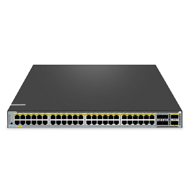 SFPS S5860-48MG-U, 48-Port Ethernet L3 PoE++ Switch, 48 x 5GBASE-T/Multi-Gigabit Ports, 4 x 25Gb SFP28, with 2 x 40Gb QSFP+ Uplinks, PicOSA®, Support MLAG & Perpetual PoE, Broadcom Chip