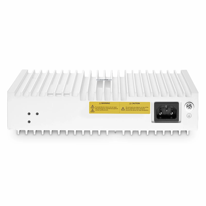 SFPS S3410C-8TMS-P, 8-Port Gigabit Ethernet L2+ PoE+ Switch, 8 x PoE+ Ports@125W, 2 x 5Gb RJ45, with 2 x 10Gb SFP+ Uplinks, PicOSA®, Support MLAG, Broadcom Chip, Fanless