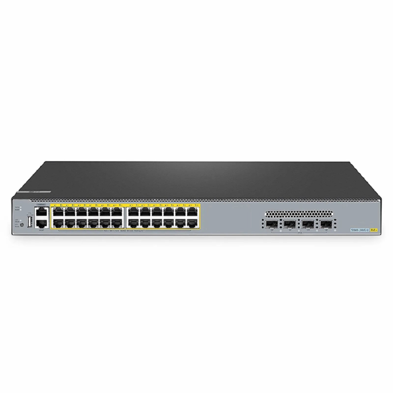 SFPS S5860-24MG-U, 24-Port Ethernet L3 PoE++ Switch, 24 x 5GBASE-T/Multi-Gigabit Ports, with 4 x 25Gb SFP28 Uplinks, PicOSA®, Support MLAG & Perpetual PoE, Broadcom Chip