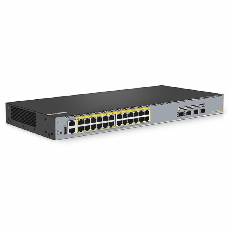 SFPS S5860-24MG-U, 24-Port Ethernet L3 PoE++ Switch, 24 x 5GBASE-T/Multi-Gigabit Ports, with 4 x 25Gb SFP28 Uplinks, PicOSA®, Support MLAG & Perpetual PoE, Broadcom Chip
