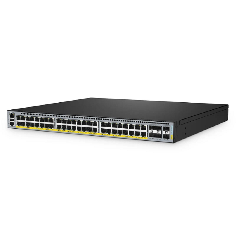 SFPS S5810-48FS, 48-Port Gigabit Ethernet L3 Switch, 48 x 1Gb SFP, with 4 x 10Gb SFP+ Uplinks, Stackable Switch, Broadcom Chip