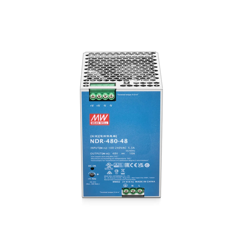 SFPS 480W 48VDC Slim DIN Rail Economical Industrial Power Supply with PFC Function