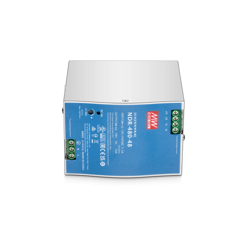 SFPS 480W 48VDC Slim DIN Rail Economical Industrial Power Supply with PFC Function
