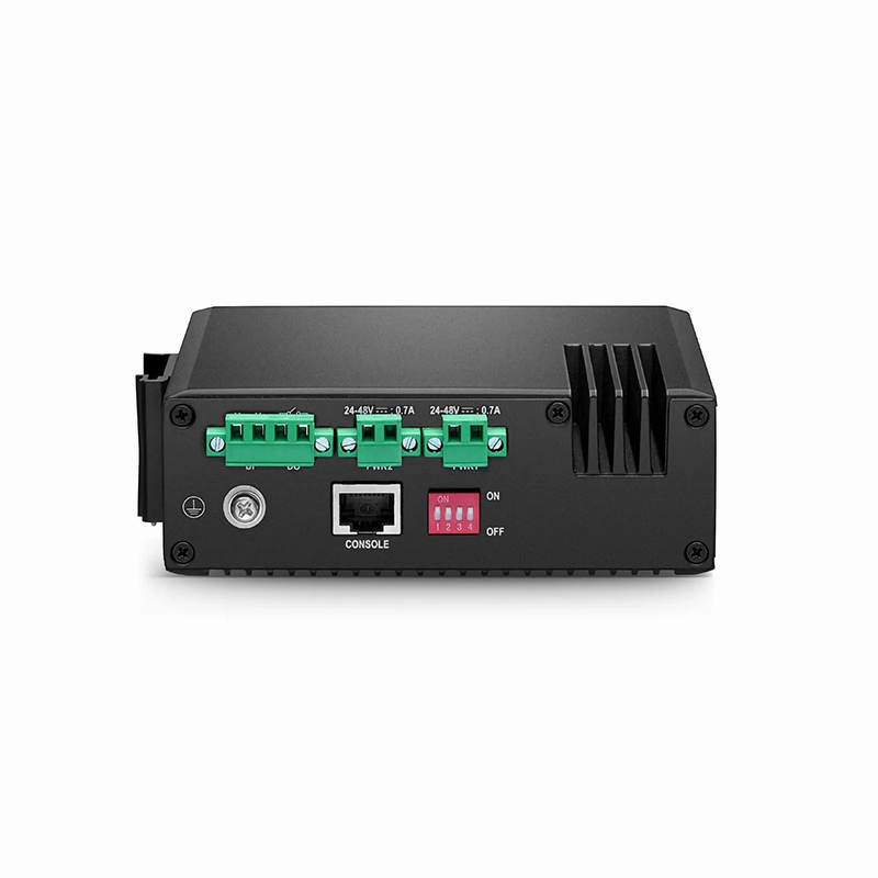 SFPS IES3220-8T4F, 8-Port Gigabit Ethernet L2+ Managed Industrial Switch, 8 x 10/100/1000BASE-T, with 4 x 1Gb SFP, -40 to 75A°C Operating Temperature