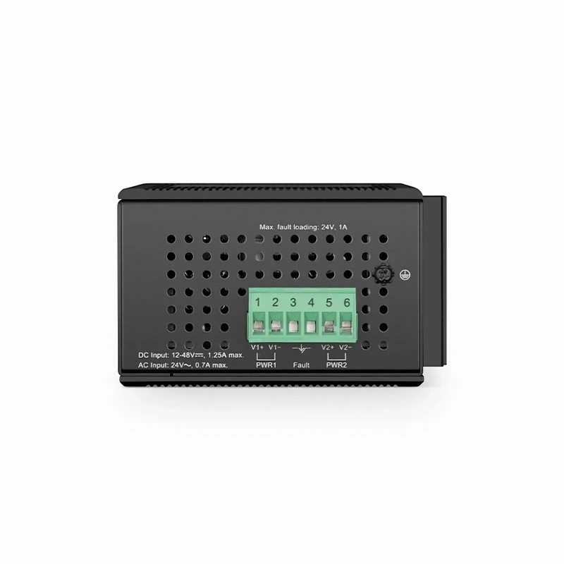 SFPS IES3110-8TF, 8-Port Gigabit Ethernet L2+ Managed Industrial Switch, 8 x 10/100/1000BASE-T, with 2 x 1Gb SFP, -40 to 75A°C Operating Temperature