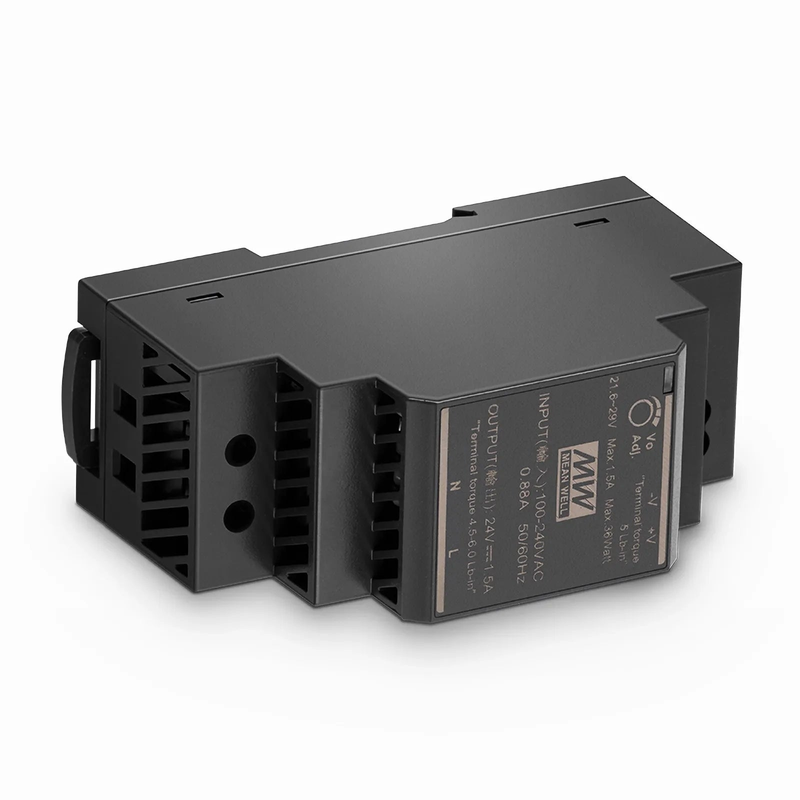 SFPS 30W 24VDC Ultra Slim Step-Shaped DIN Rail Industrial Power Supply