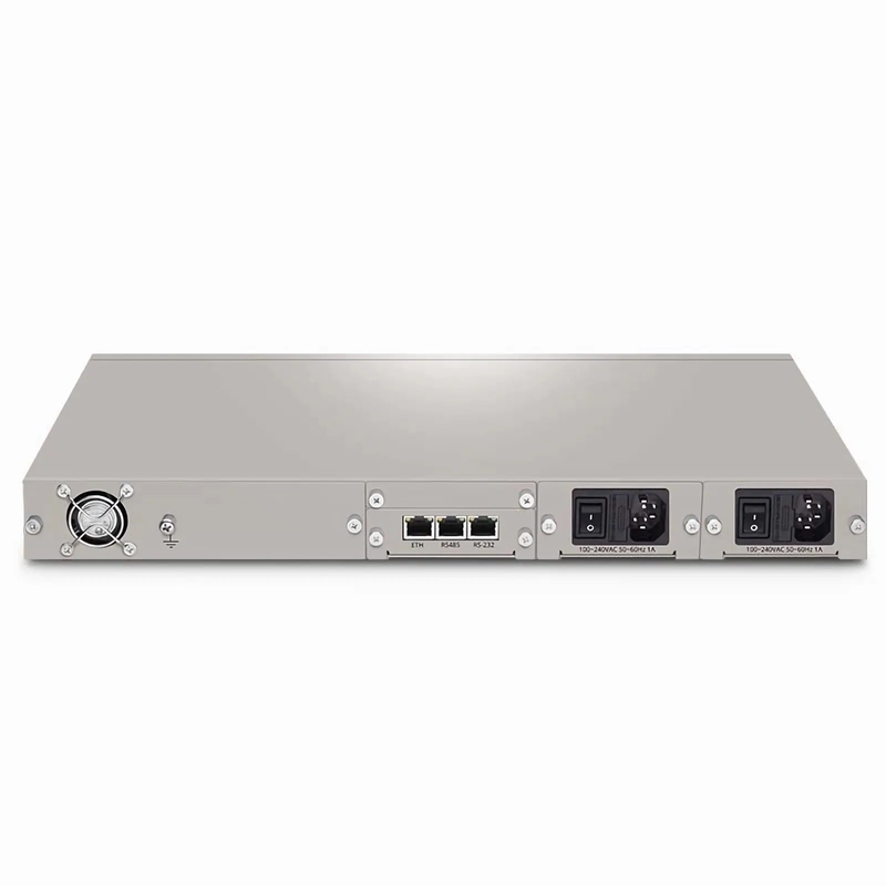 SFPS D7000 PDRA5014 Counter-propagating Distributed Raman Amplifier with 14dB Gain, 80 Wavelengths, Dual AC PSUs, 1U Rack Mount