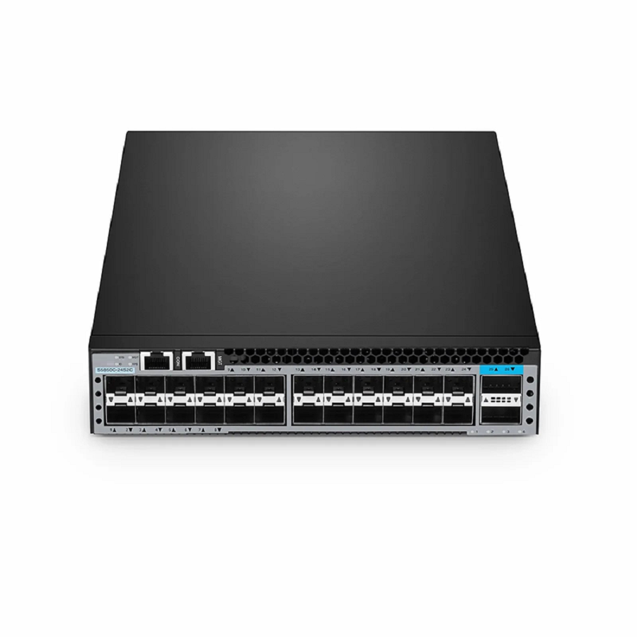 SFPS S5850C-24S2C, 24-Port Ethernet L3 Half-width Switch, 24 x 10Gb SFP+, with 2 x 100Gb QSFP28 Uplinks, AV over IP, Support MLAG