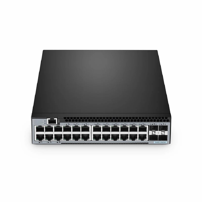 SFPS S5850C-12XMS2C, 12-Port Ethernet L3 Half-width Switch, 12 x 10Gb SFP+, 12 x 10GBase-T/Multi-Gigabit, with 2 x 100Gb QSFP28 Uplinks, AV over IP, Support MLAG