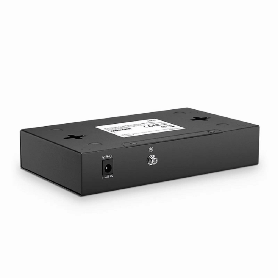 SFPS 5 Ports 10/100/1000M Gigabit PoE+ Extender, 1 in 4 out, Desktop/Wall mountable, IEEE 802.3at/802.3af, 0 to 50A°C