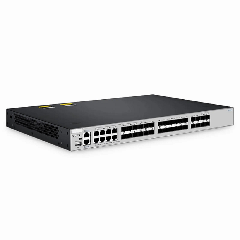 SFPS S5810-28FS, 28-Port Gigabit Ethernet L3 Switch, 20 x 1Gb SFP, 8 x 1G RJ45/SFP Combo Ports, with 4 x 10Gb SFP+ Uplinks, Stackable Switch, Broadcom Chip