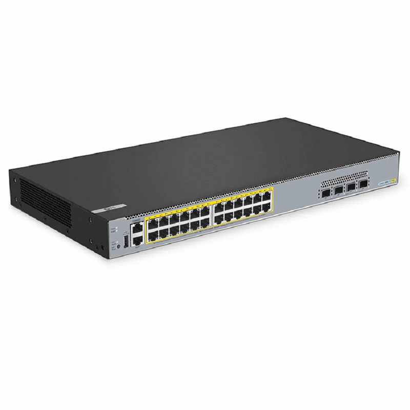 SFPS S5860-24MG-U, 24-Port Ethernet L3 PoE++ Switch, 24 x 5GBASE-T/Multi-Gigabit Ports, with 4 x 25Gb SFP28 Uplinks, Support Stacking, Broadcom Chip