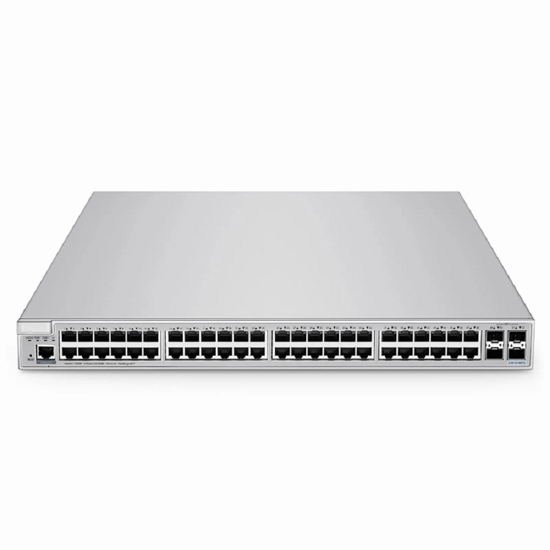 SFPS S3910-48TS, 48-Port Gigabit Ethernet L2+ Switch, 48 x Gigabit RJ45, with 4 x 10Gb SFP+ Uplinks, Stackable Switch, Broadcom Chip