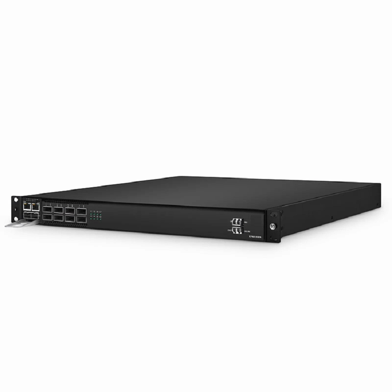 SFPS DCP920-D08PB, 8 Channel 100G DWDM PAM4 Active Multiplexer, C21-C36, 8 x 100G QSFP28, Single Fiber, Side-B, with Built-in 100G PAM4 Module, 1U Rack Mount, 0-80km, Support AmpCon-T/Web Network Management