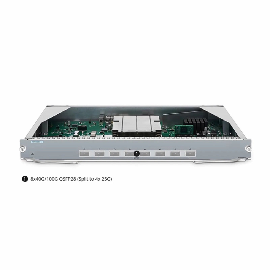 SFPS SC9400-8C-E, 8-Port 100Gb QSFP28 Line Card for Enterprise Chassis Switch SC9405