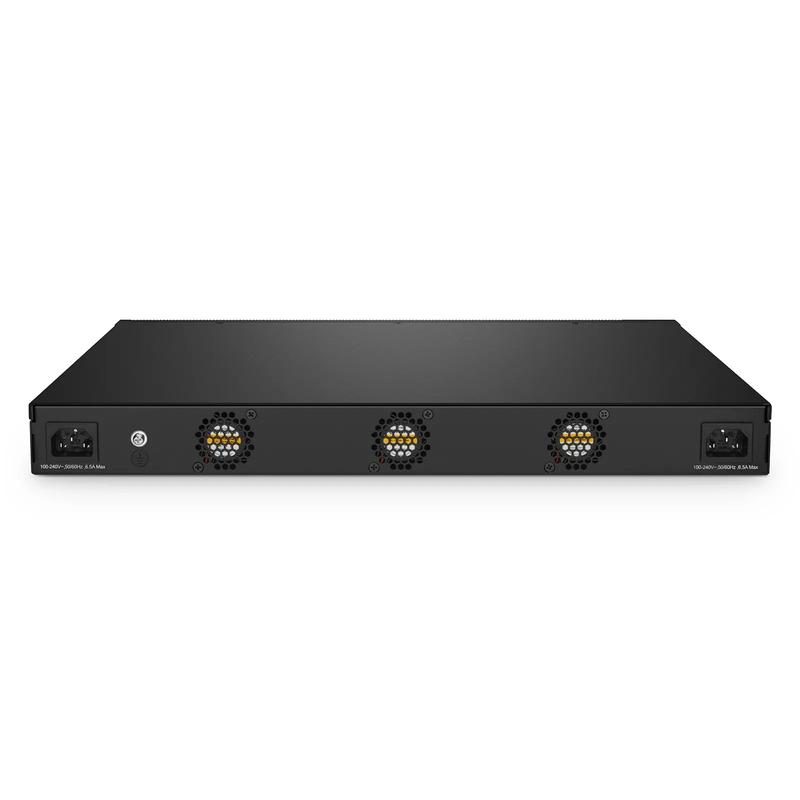 SFPS S5440L-24P, 24-Port Gigabit Ethernet L3 PoE+ Switch, 24 x PoE+ Ports @370W, with 6 x 25Gb SFP28 Uplinks, Support VXLAN & MLAG