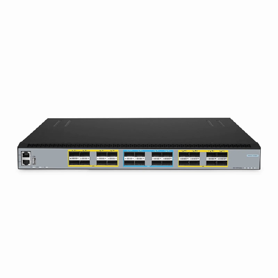 SFPS S8550-16Q8C, 16-Port Ethernet L3 Switch, 16 x 40Gb QSFP+, with 8 x 100Gb QSFP28, Support MLAG