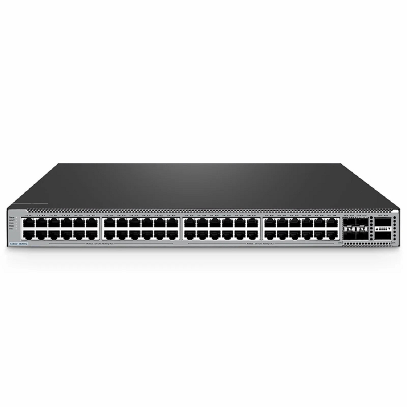 SFPS S5860-48XMG, 48-Port Ethernet L3 Switch, 48 x 10GBASE-T/Multi-Gigabit Ports, 4 x 25Gb SFP28, with 2 x 40Gb QSFP+ Uplinks, Support Stacking, Broadcom Chip
