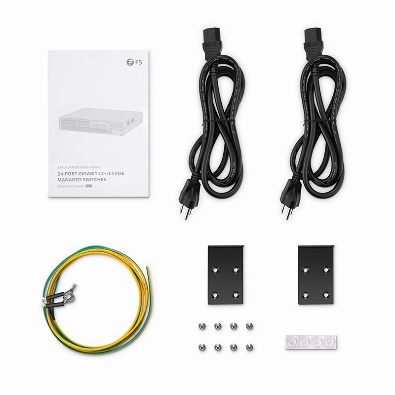 SFPS S5860-24XB-U, 24-Port Ethernet L3 PoE++ Switch, 24 x 10GBASE-T/Multi-Gigabit, 4 x 10Gb SFP+, with 4 x 25Gb SFP28 Uplinks, Support Stacking, Broadcom Chip
