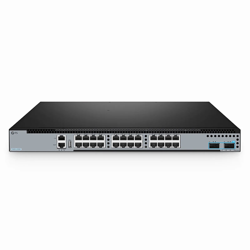 SFPS S5850-24XMG, 24-Port Ethernet L3 Switch, 24 x 10GBASE-T/Multi-Gigabit, with 2 x 100Gb QSFP28, Support MPLS&MLAG