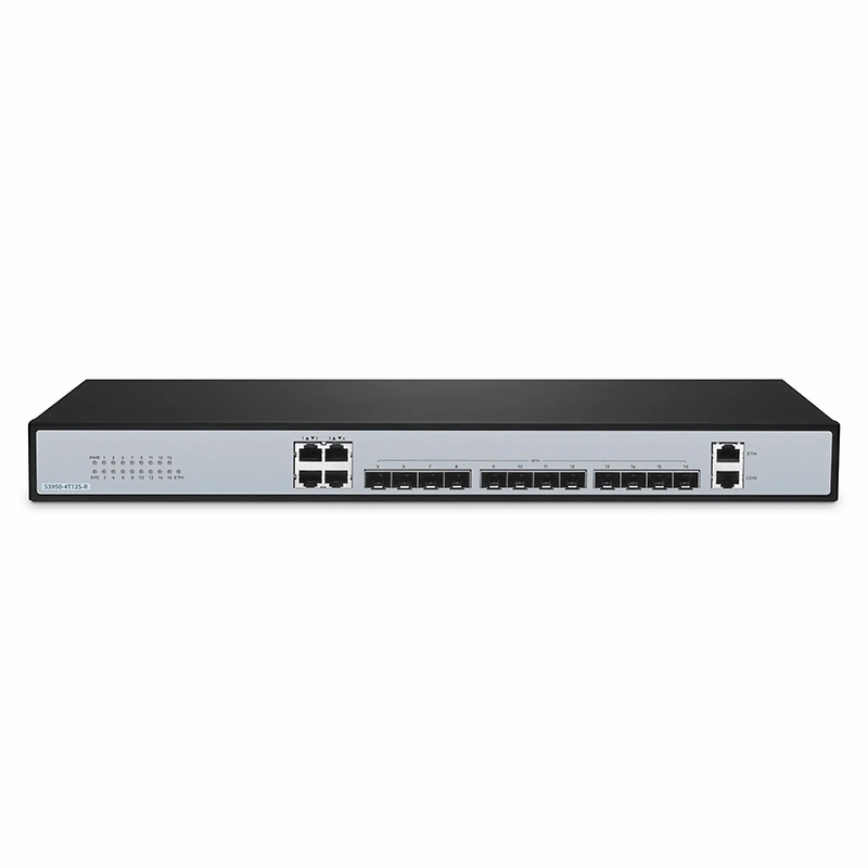SFPS S3950-4T12S-R, 12-Port Ethernet L2+ Managed Switch, 12 x 10Gb SFP+, with 4 x Gigabit RJ45, Support MLAG