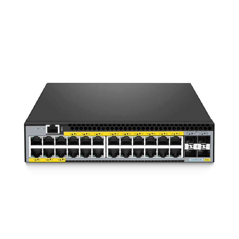 SFPS S5460C-14C, 18-Port Ethernet L3 Half-Width Switch, 14 x 100Gb QSFP28, with 4 x 25G SFP28, AV over IP, Support MLAG