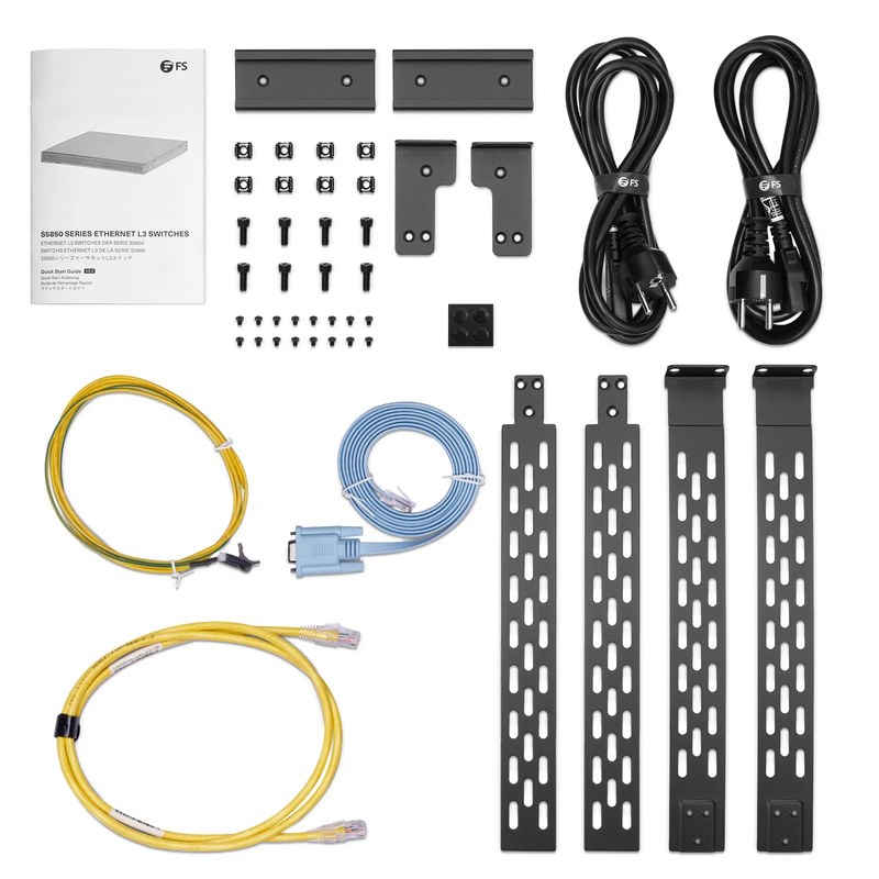 SFPS S5850-48S8C, 48-Port Ethernet L3 Switch, 48 x 10Gb SFP+, with 8 x 100Gb QSFP28, Support MPLS&MLAG