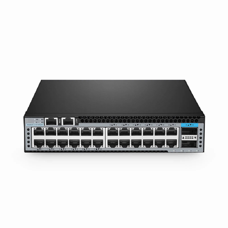 SFPS S5850C-12XMS2C, 12-Port Ethernet L3 Half-width Switch, 12 x 10Gb SFP+, 12 x 10GBase-T/Multi-Gigabit, with 2 x 100Gb QSFP28 Uplinks, AV over IP, Support MLAG