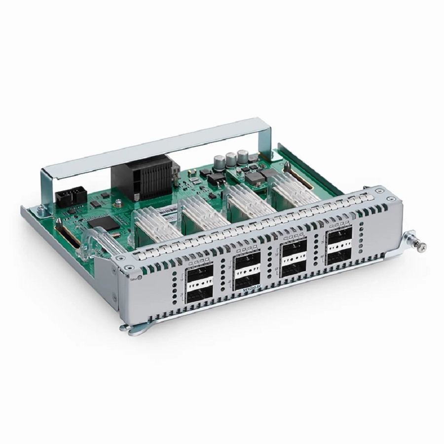 SFPS NC8200-8C, 8-Port 100Gb QSFP28 Line Card for Data Center Chassis Switch NC8200-4TD