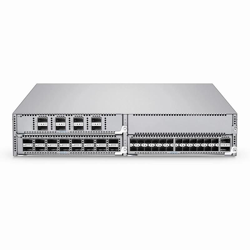 SFPS NC8200-4TD, 4-Slot 2U Ethernet L3 Data Center Chassis Switch Unloaded, with 4x 25/40/100Gb Line Cards, Support MLAG/Stacking, Broadcom Chip