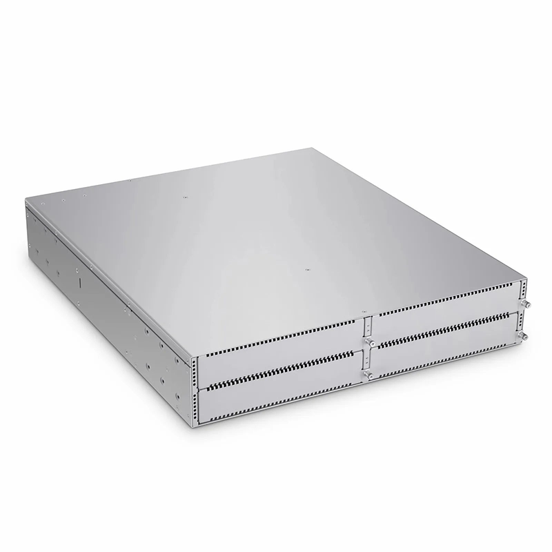 SFPS NC8200-4TD, 4-Slot 2U Ethernet L3 Data Center Chassis Switch Unloaded, with 4x 25/40/100Gb Line Cards, Support MLAG/Stacking, Broadcom Chip