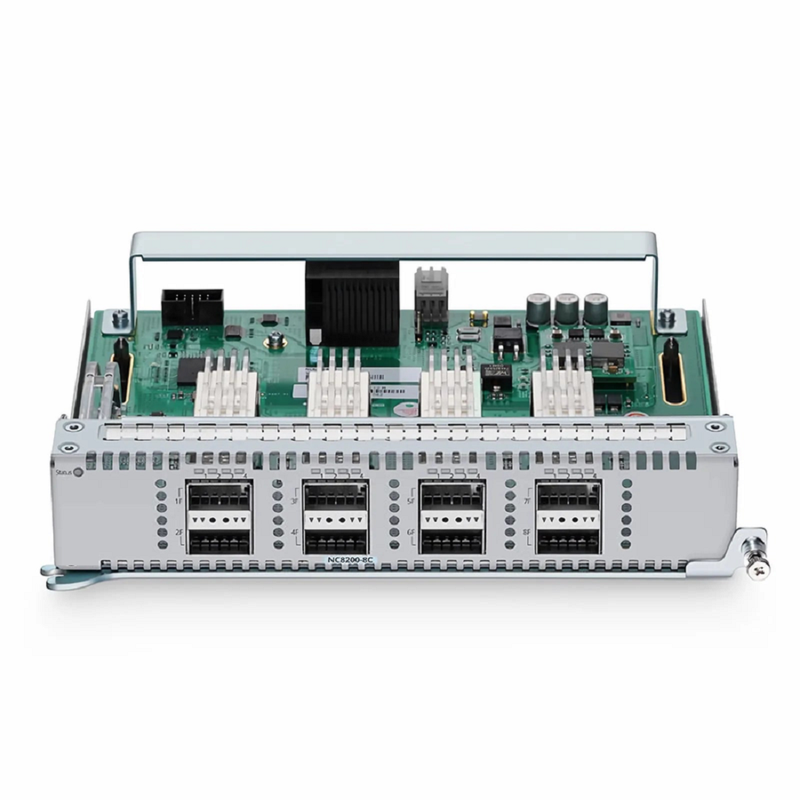 SFPS NC8200-8C, 8-Port 100Gb QSFP28 Line Card for Data Center Chassis Switch NC8200-4TD