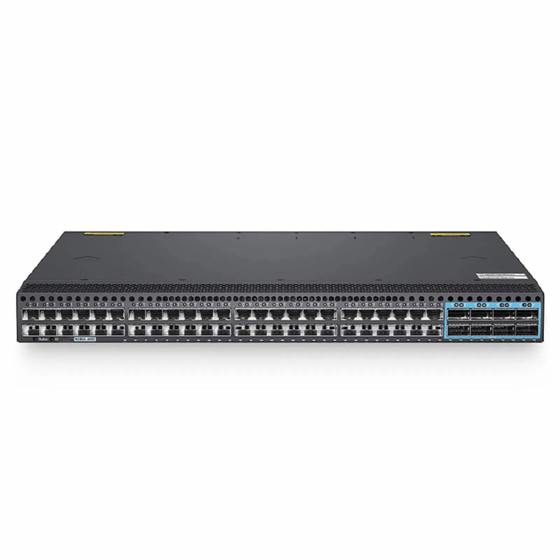 SFPS N5860-48SC, 48-Port Ethernet L3 Data Center Switch, 48 x 10Gb SFP+, with 8 x 100Gb QSFP28, Support MLAG/Stacking, Broadcom Chip, Dual AC PSUs, Front-to-Back Airflow