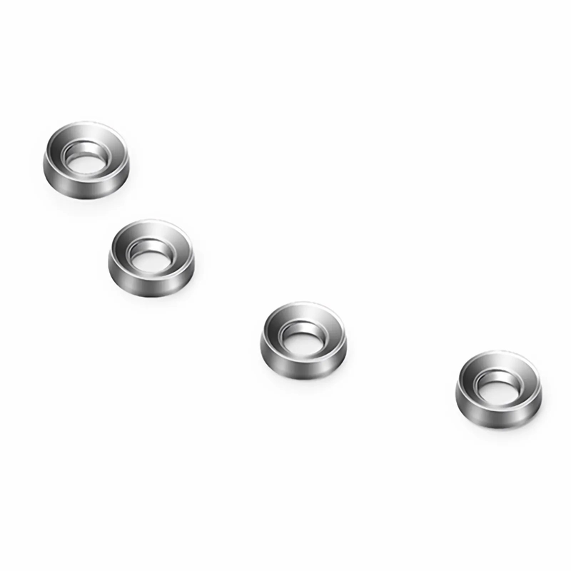 SFPS M6A20mm Screw and Nut, Nickel-plated, Silver, 50pcs/Pack