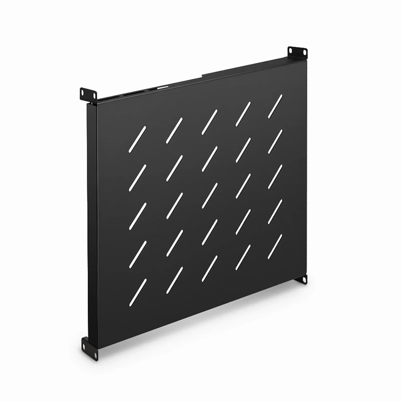 SFPS 1U 19'' Vented Cantilever Fixed Shelf, SPCC, 21"(550mm) Deep, 132lbs (60kg) Capacity
