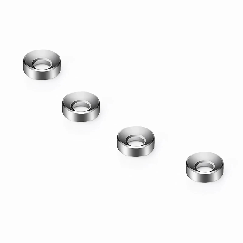 SFPS M5A16mm Model Screw and Nut, Nickel-plated, Silver, 50pcs/Pack