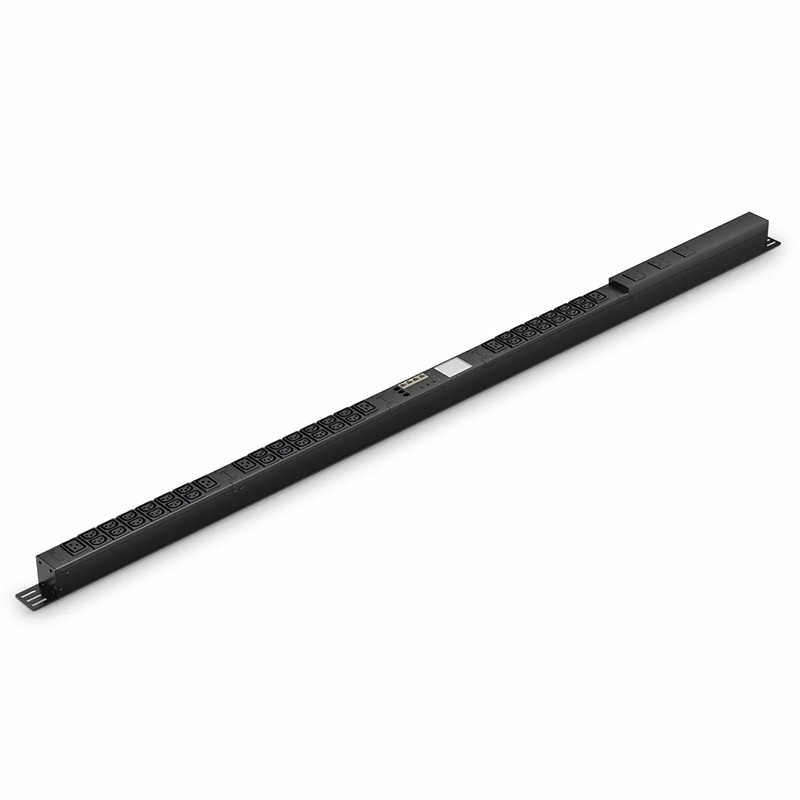 SFPS 21.06kW 3-Phase 32A/380V Monitored Rack PDU, 36 x C13 & 6 x C19 Outlets, IEC309 32 A 3P + N + E Plug, 10ft Cord, 0U Vertical