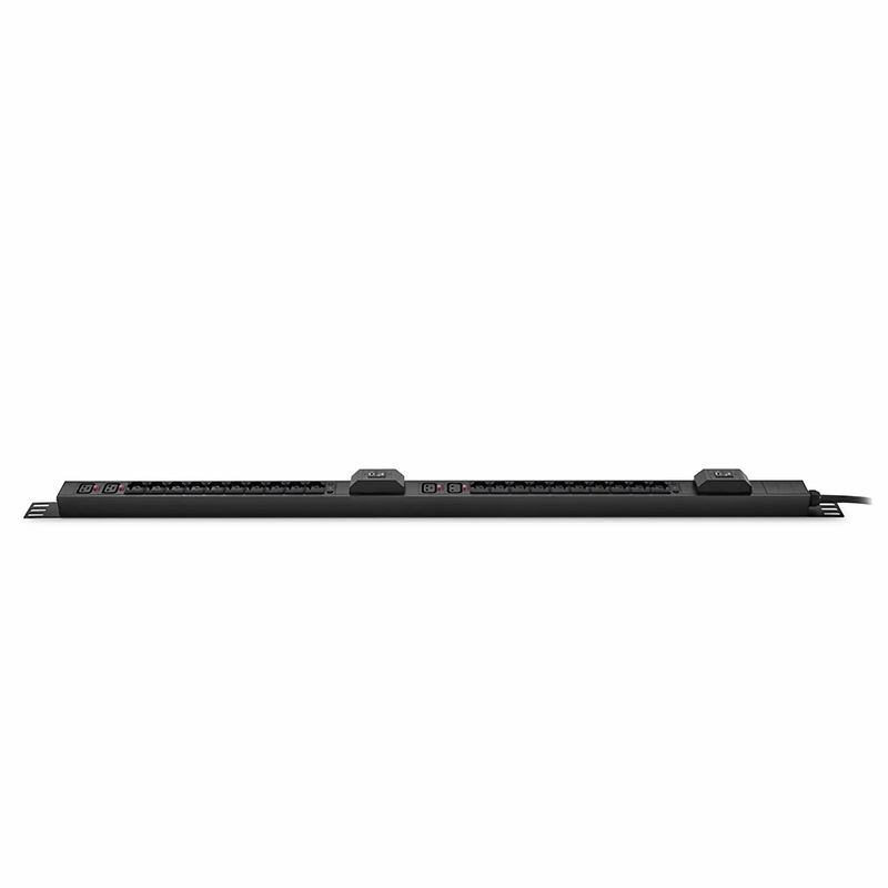 SFPS 7.36kW Single-Phase 32A/230V Basic Rack PDU, 20 x C13 & 4 x C19 Outlets, IEC309 32A 2P + E Plug, 10ft Cord, 0U Vertical