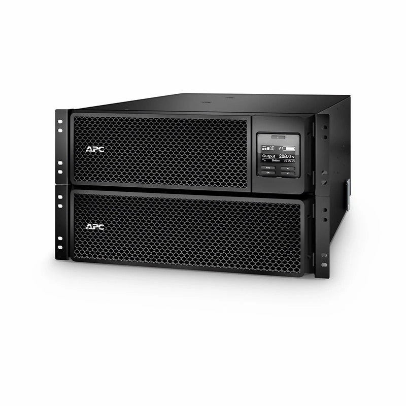 SFPS APC® Smart-UPS On-Line 10000VA/10000W Rackmount 6U UPS, 6x C13+4x C19 IEC Outlets, Network Card+SmartSlot and 1 Backup Battery Included