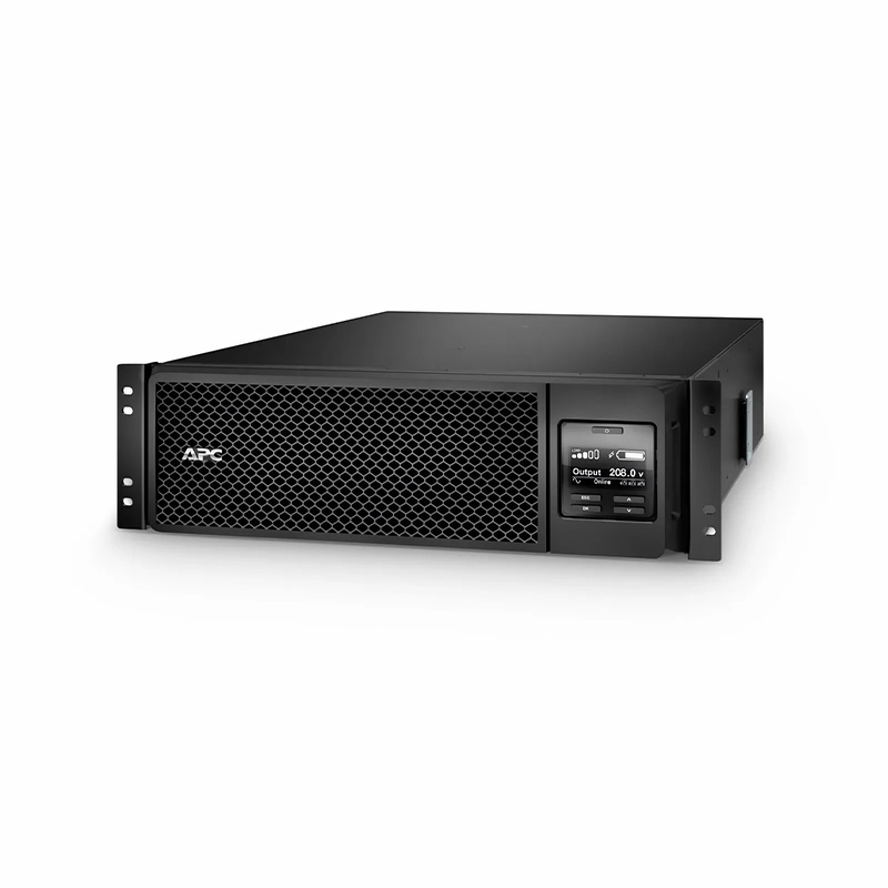 SFPS APC® Smart-UPS On-Line 5400VA Rackmount 3U UPS, 2x L6-20R+2x L6-30R NEMA Outlets, Network Card+SmartSlot and 1 Backup Battery Included