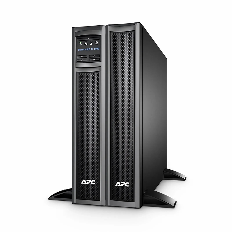 SFPS APC® Smart-UPS X 1000VA Rack/tower Convertible UPS, 8x 5-15R NEMA Outlets, SmartConnect port and 1 Backup Battery Included
