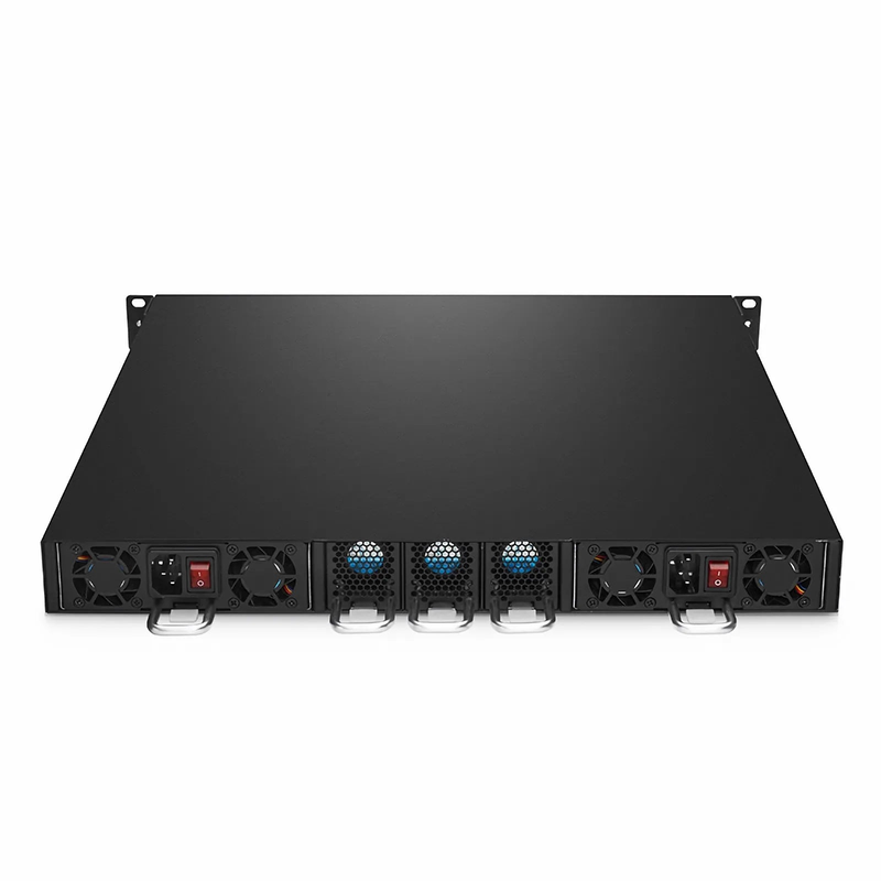 SFPS DCP920-D08PB, 8 Channel 100G DWDM PAM4 Active Multiplexer, C21-C36, 8 x 100G QSFP28, Single Fiber, Side-B, with Built-in 100G PAM4 Module, 1U Rack Mount, 0-80km, Support AmpCon-T/Web Network Management