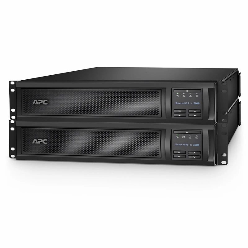 SFPS APC® Smart-UPS X 3000VA Rack/tower Convertible UPS, 8x C13+1x C19 IEC Outlets™Network Card and 1 Backup Battery Included