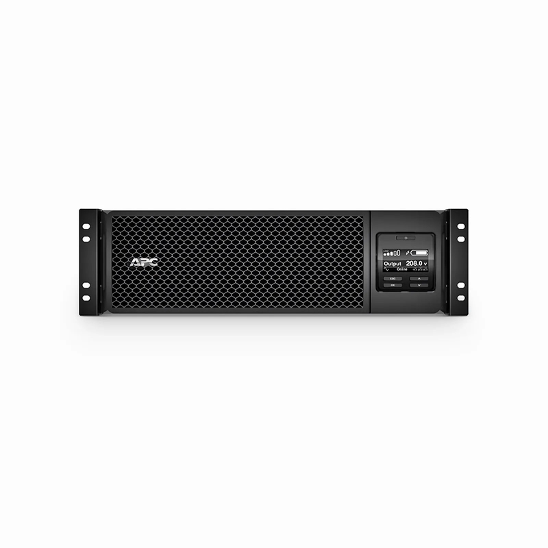 SFPS APC® Smart-UPS On-Line 5000VA Rackmount 3U UPS, 4x C13+4x C19 IEC Outlets, Network Card+SmartSlot and 3 Backup Batteries Included