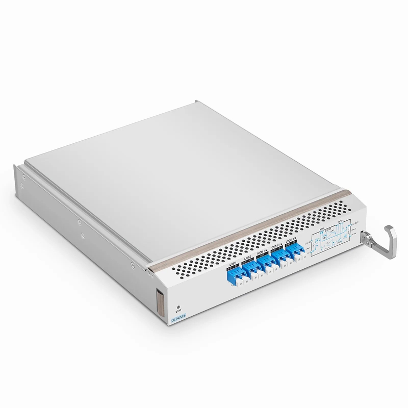 SFPS D7000 OLA2525, DWDM EDFA In-line Amplifier with Dual LA 15-25dB Gain, 21.5dBm Output for D7000 Series Managed Chassis, with Built in OSC, VOA