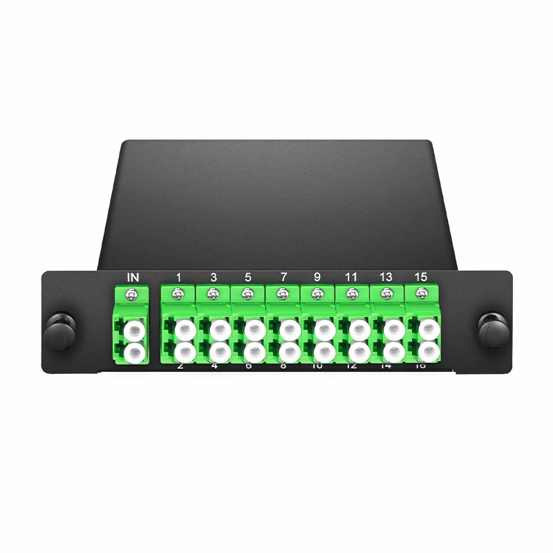 SFPS 1 x 16 PLC Fiber Splitter, Standard LGX Cassette, LC/APC, Singlemode