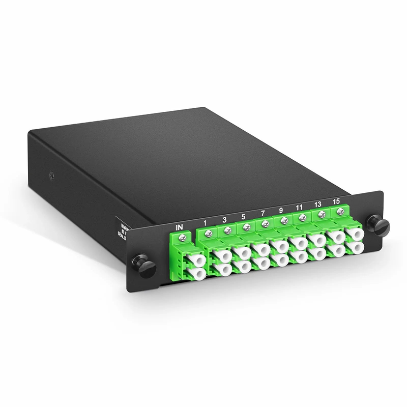 SFPS 1 x 16 PLC Fiber Splitter, Standard LGX Cassette, LC/APC, Singlemode