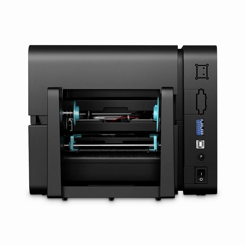 SFPS Postek E300i Commercial Label Printer with HEATA, 4.5" Color LCD Touch Screen, 300dpi, 4ips Print Speed