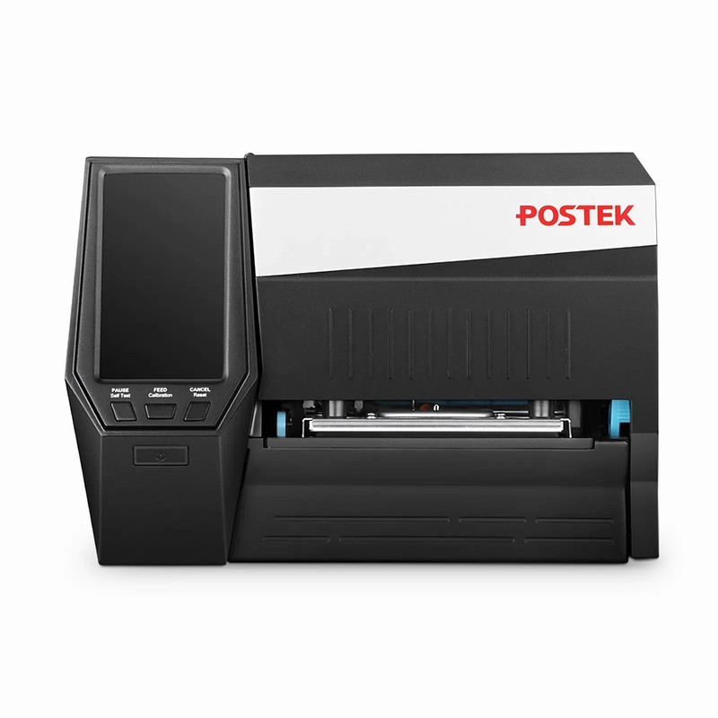 SFPS Postek GX3 Industrial Label Printer with HEATA, 4.5" Color LCD Touch Screen, 300dpi, 8ips Print Speed